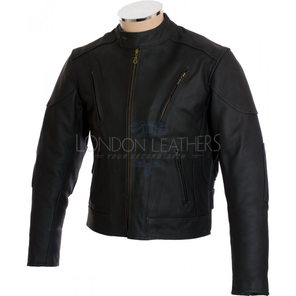 Premier Cruiser Class Matt Leather Motorcycle Jacket Premier Cruiser Class Matt Leather Motorcycle Jacket